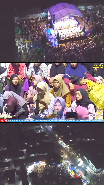 Tahun 26 lahire nu ijo ijo genderone nu|habib nizar basyaiban #sholawat #drone #tiktok