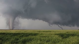 10 TORNADOES IN 3 MINUTES!! 5-24-16