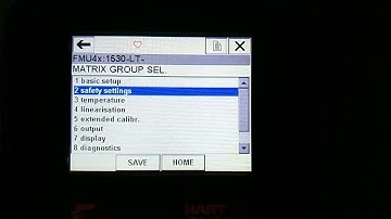 configuring and simulating hart process output on endress and hauser FMU4x