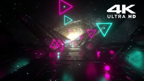 Space Tunnel Loop 4K Stock Motion Graphics