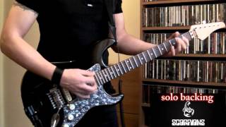 SCORPIONS - Blood too hot (rhythm guitar cover)