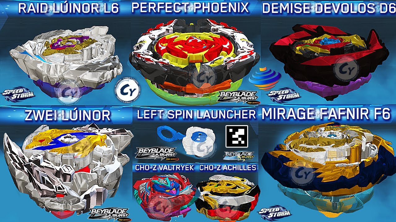 CHO-Z VALTRYEK V5 QR CODE + ALL VALTRYEKS BEYBLADE BURST SURGE APP 