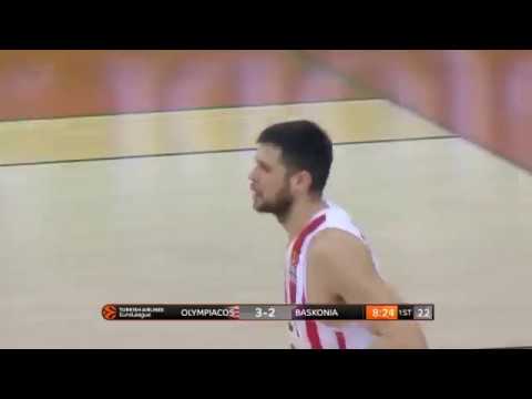 Kostas Papanikolaou highlights (Olympiacos-Baskonia:91-87)