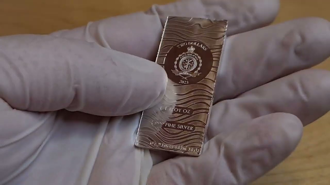 Beskar Mandalorian Bar & Coin 2023 Starwars