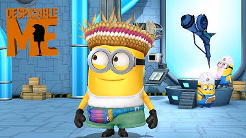 Despicable Me Minion rush Island Hopper GOLDEN costume v 5.7.0 level 12 gameplay android ios