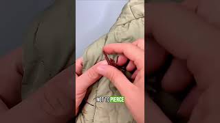 Turn a Ripped Jacket Into a Custom Design | Easy DIY Sewing Trick