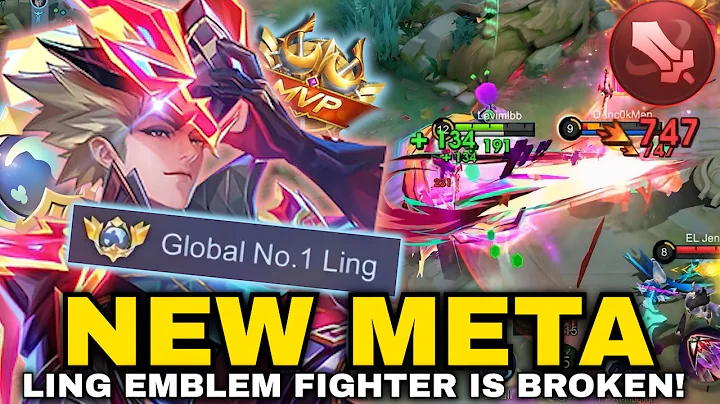 NEW META LING EMBLEM FIGHTER IS BROKEN!? | TUTORIAL LING NEW PATCH WITH BEST BUILD & EMBLEM 2025