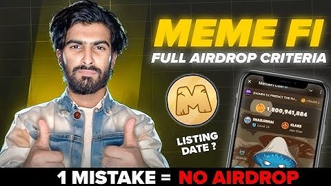Memefi Airdrop Eligibility and Criteria