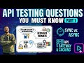 Top 10 API Testing Interview Questions & Answers 🚀  Must‑Know for QA & Software Testing #testing