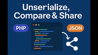 How to compare serialized data and share?