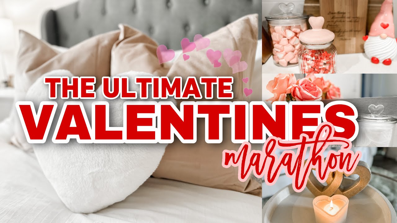 ✨ NEW ✨ ULTIMATE VALENTINES DECORATING MARATHON 2023 / SHOPPING + DECOR HAUL + DECORATING