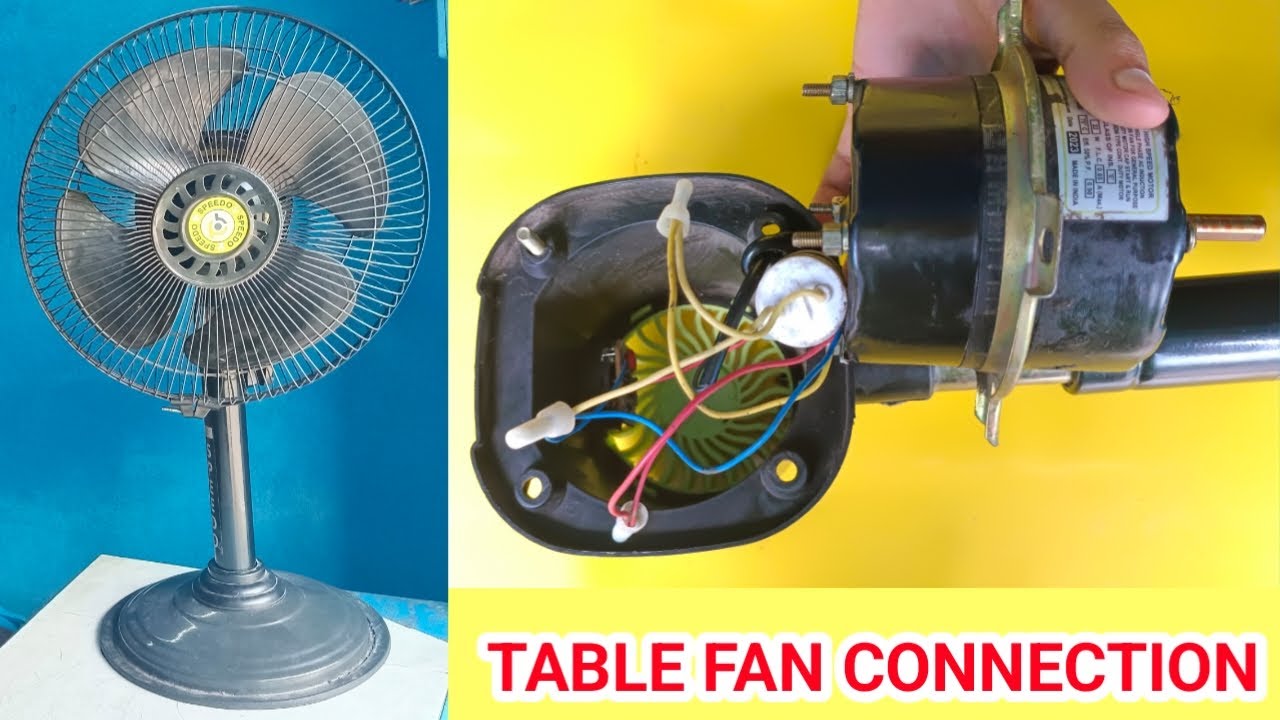 Table Fan Hub TABLE FAN CONNECTION - YouTube