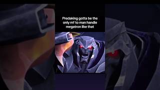 Megatron Gladiator Of Kaon Vs Predaking😎💀 #transformers #megatron #fyp #shorts #viral #video