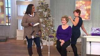 CHI Smart Volumizing Styling Iron, Travel Iron, and Pouch with Leah Williams