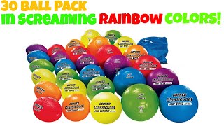 30 Foam Ball Pack in Screaming Colors screenshot 5