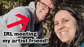 Making priceless art (and memories) WITH @CJShopland_Art !!!