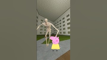 Pop Peppa Pig and Scary SCP 096 Nextbot Gmod ! Pop Peppa Pig in the backrooms! #shorts