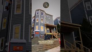 Full Exterior Renovation in Cambridge, MA — Porch, Deck, Siding &amp; Roof Upgrade 🏠✨