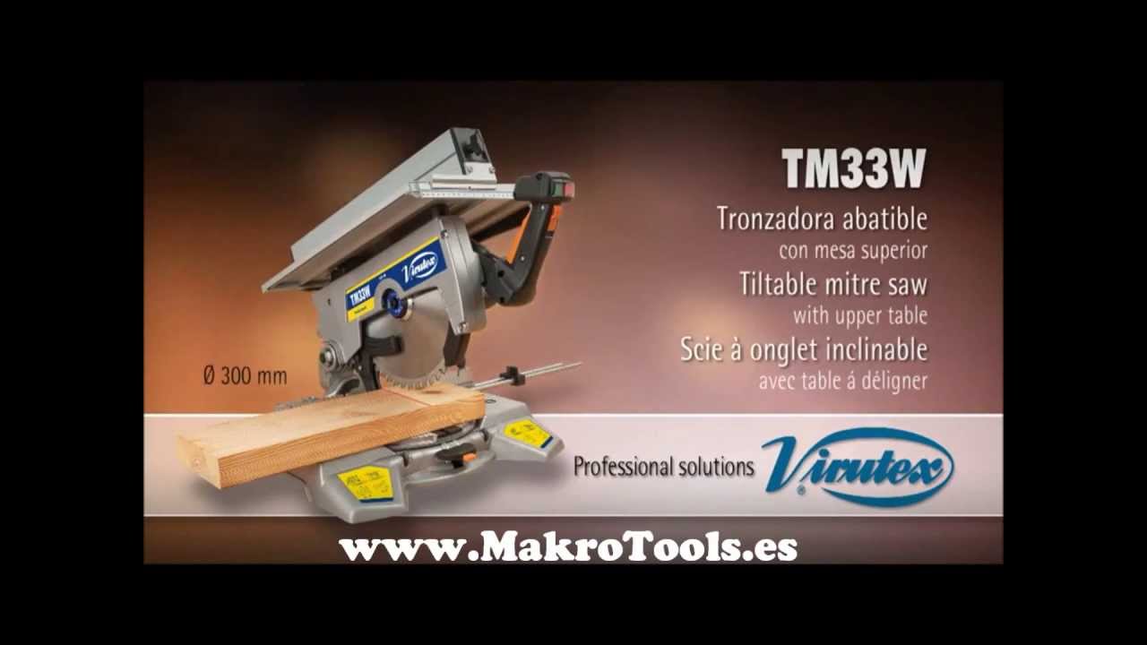 Ingletadora Virutex TM33W 