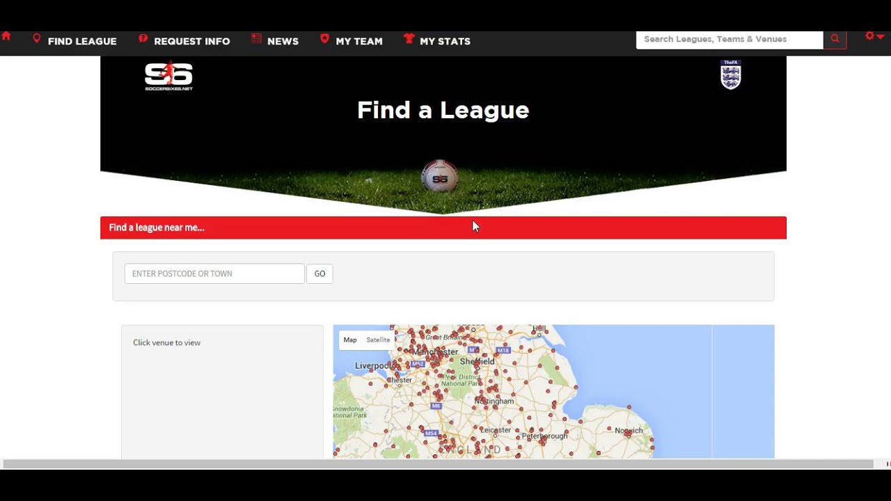 HOW TO REGISTER AS A PLAYER INTO THE SOCCERSIXES