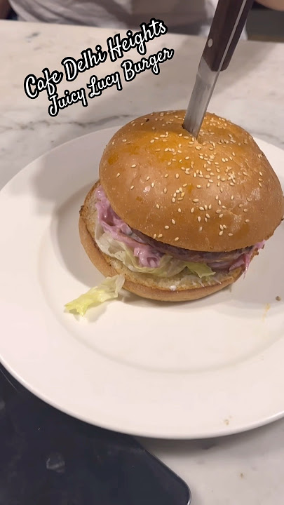Juicy Lucy Burger