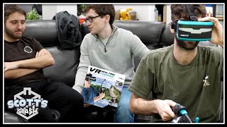 VR Fishing from Cracker Barrel with Sam and Justin