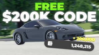 This Greenville Code Gives $200,000?! Greenville, Roblox (Patched)