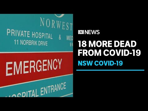 18 more people have died with Covid-19 in NSW as hospitalisations continues to rise | ABC News
