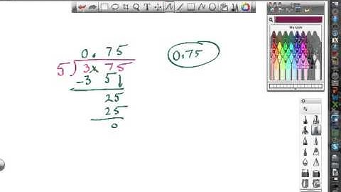5th 5.4 Division of Decimals by Whole Numbers