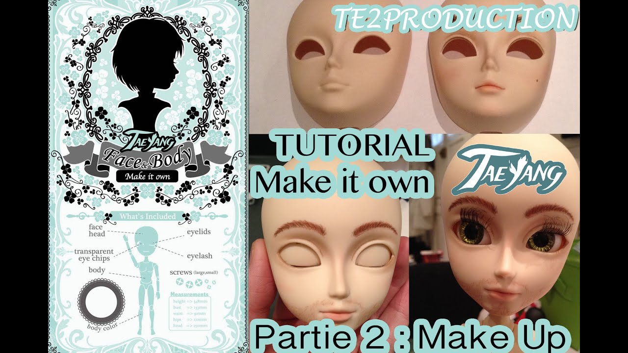 Tutorial Make It Own Taeyang Make Up Visage YouTube