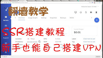 [翻墙系列] SSR(Shadowsocksr)服务器搭建教程vultr 新手教程