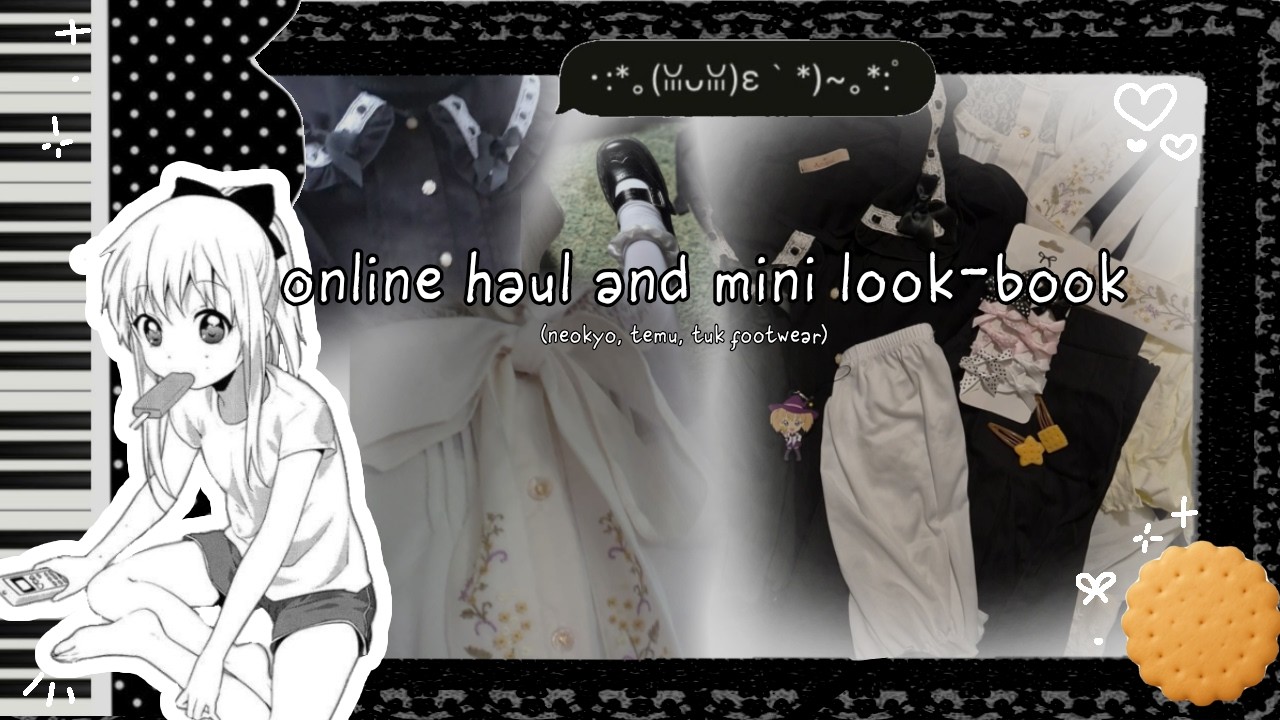 𝄞⨾  clothing and accessories haul + mini lookbook . ݁₊ ⊹ . ݁˖ .