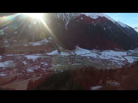 Paragliding in the European Alps from Heathers GoPro