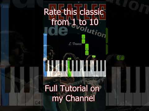 Hey Jude #shorts #pianotutorial #heyjude #thebeatles