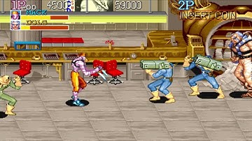 Captain Commando: Stage 1: City playing as Mack (Arcade) [FREE GAMEPLAY]