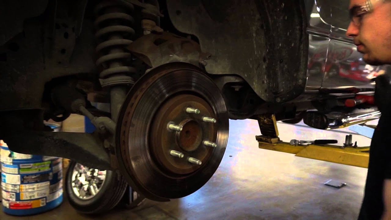 How to change brake pads and rotors - YouTube