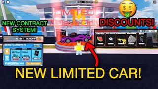 Buying the *NEW* Aperture car (FASTER THAN TORPEDO!) in Jailbreak!
