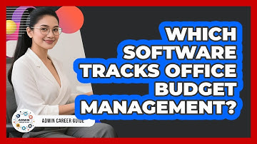 Which Software Tracks Office Budget Management?