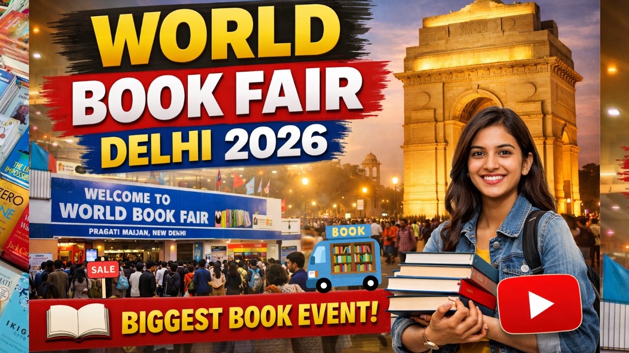 World Book Fair 2026 | New Delhi World Book Fair | World’s largest B2C Book Fair
