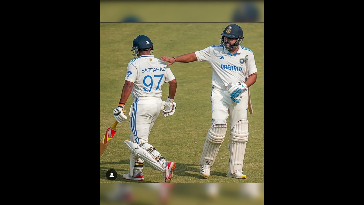 Sarfaraz Khan Test Debut - Emotional Moment with Father Naushad Khan & Wife