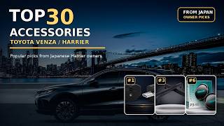 30 Best Toyota Venza / Harrier Accessories Japanese Owners Actually Buy | 2026