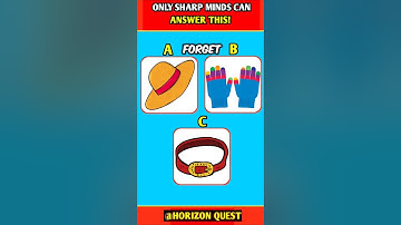 🧠Ultimate Memory Test: Recall the Colors of the Hat, Gloves, and Belt!🎨#shorts #quiz #quizone