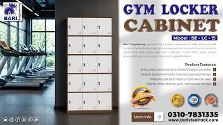 High Quality Gym Locker Cabinets by Bari Engineering | Stylish &amp; Durable Design