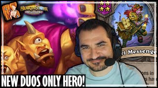 CHO'GALL - NEW DUOS ONLY HERO! - Hearthstone Battlegrounds Duos