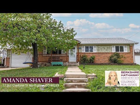 11261 Clarkson St, Northglenn, CO home video tour