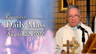 Never Forget Our Inspiration in Life | August 20, 2020 | Kapamilya Daily Mass