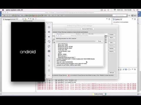 set up (create) a new virtual device in Eclipse for Android App Development