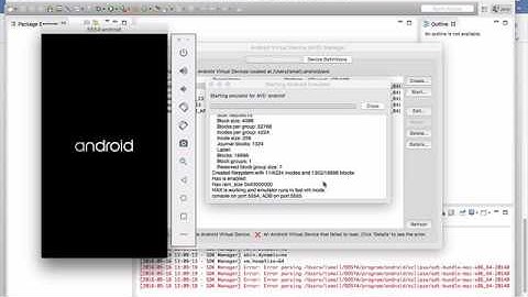 set up (create) a new virtual device in Eclipse for Android App Development