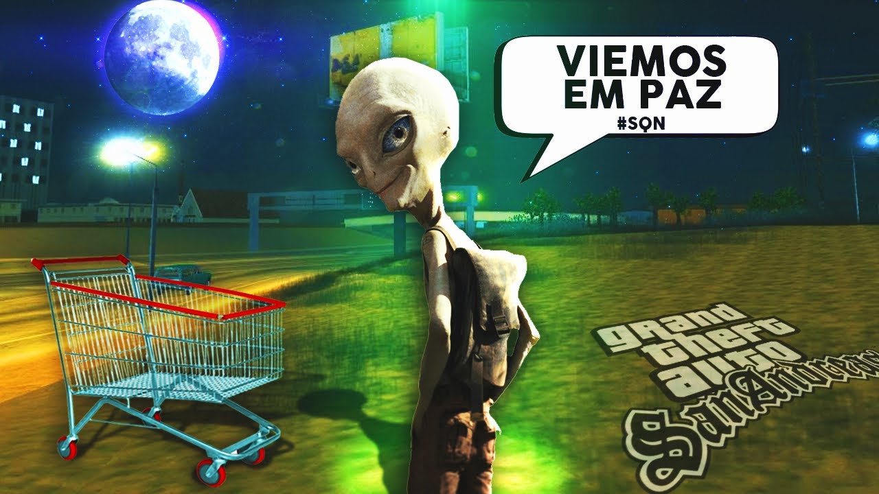 GTA MTA - OS ALIENS MAIS ZUEIROS DO SERVIDOR *não é rp*