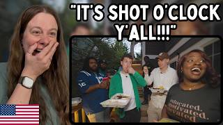 Two Brits Go to a Real Southern Cookout! | American Reacts 🇺🇸